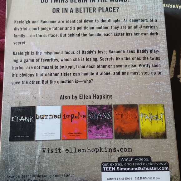 Ellen Hopkins books - Picture 5 of 7